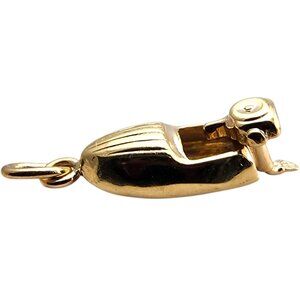 14 Karat Yellow Gold Articulating Boat Charm #23911
